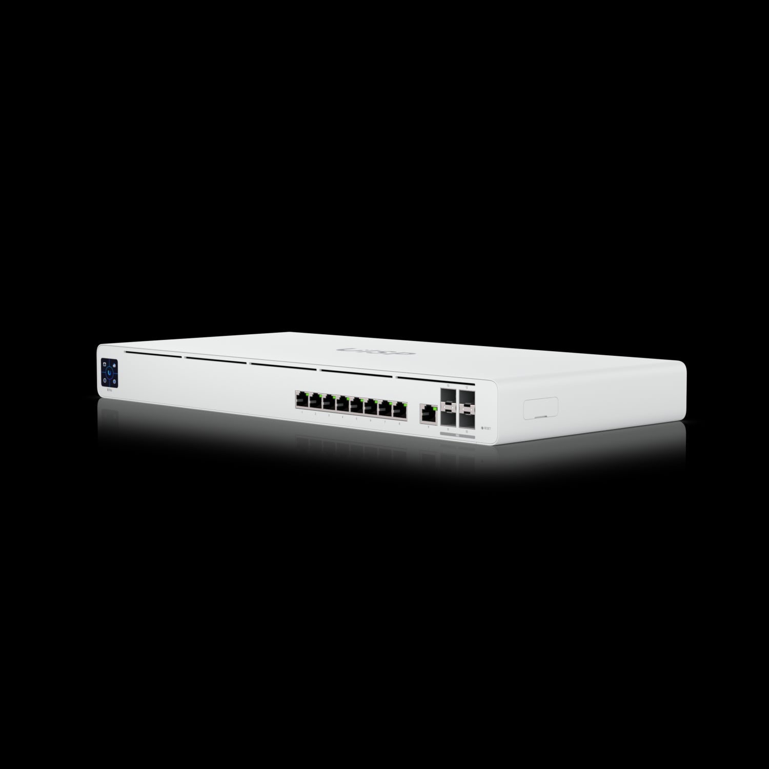 Ubiquiti UISP Router Professional, (9) GbE RJ45 ports, (4) 10G SFP+ ports, Integrated Layer 2 Switch, Up to 9,500 Mbps NAT Throughput, Ubiquiti UISP Router Professional, (9) GbE RJ45 ports, (4) 10G SFP+ ports, Integrated Layer 2 Switch, Up to 9,500 Mbps NAT Throughput,
